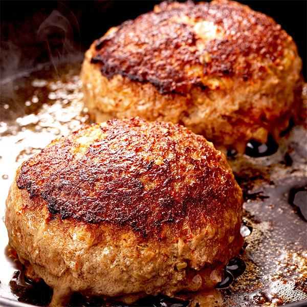 敬老の日 神戸牛 100% 肉汁溢れる ハンバーグ 130g×３個  和牛 黒毛和牛 冷凍惣菜  簡...