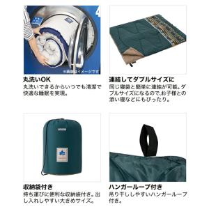 ロゴス×ファイテン 丸洗い寝袋【公式】の詳細画像2