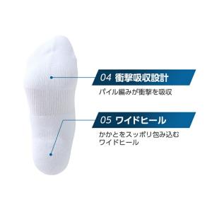 【50%OFF】スポーツソックス 丸つま先 ア...の詳細画像3