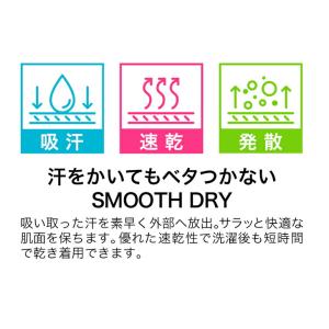 ファイテン RAKUシャツ 半袖(ロゴ入り)【...の詳細画像3