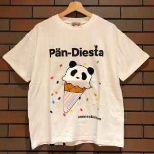 PANDIESTA JAPAN　半袖 Tシャツ　ホワイト　パンダ アイスクリーム　パンディエスタ ジャパン　554100｜phnagamachi