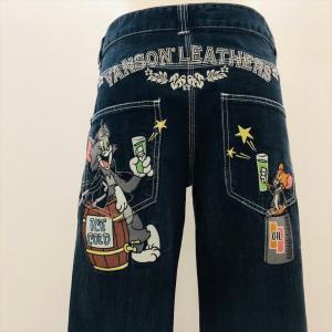 VANSON バンソン トムとジェリー コラボ パンツ メンズ ボトム TJV