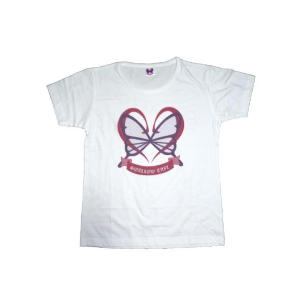 【SWALLOW TAIL】スワローテイル ハートバックTシャツ/WT（ホワイト） 白ピンク ギャル...
