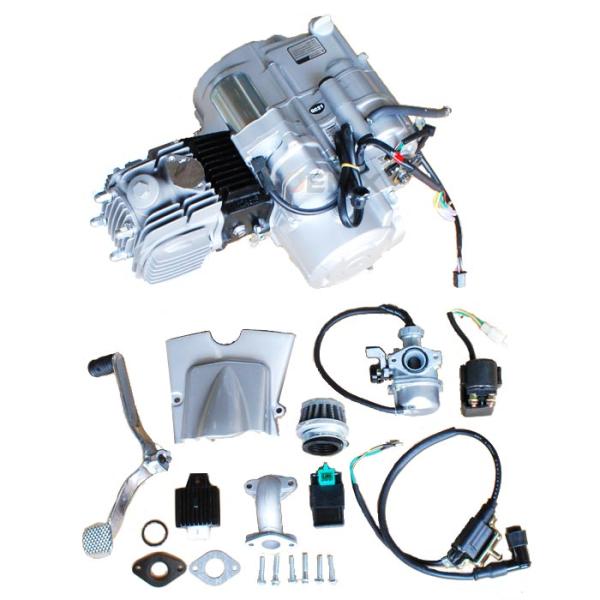 エンジン 本体 125cc ZONGSHEN セル 3速 バック ノークラッチ 遠心クラッチ 4スト...