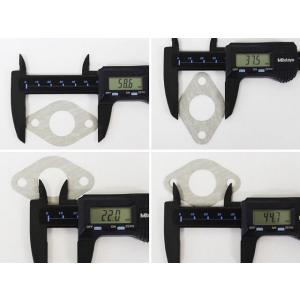 ガスケット 内径 22mm 取付ピッチ 44....の詳細画像1