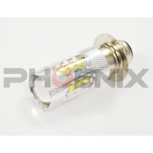 LED ヘッドライト PH7 P15D 1個入り 6000K 8W 低消費 両面発光 車検