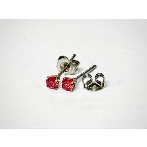 C-0818-8619 ピアス 金属アレルギー 対応 2個 セット サージカルステンレス つけっぱなし ファーストピアス 両耳 オレンジ 【 訳 あり 】