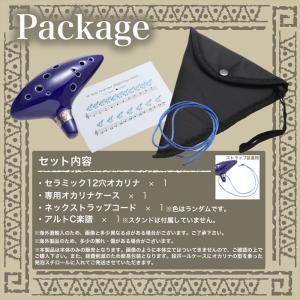 12穴 オカリナ ゼルダの伝説風 陶器製管 吹...の詳細画像3
