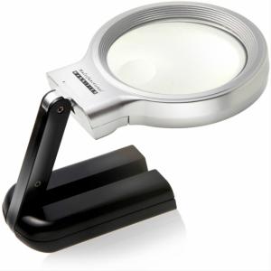 スタンドルーペA LEDライト付き 折りたたみ...の詳細画像1