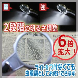 ハンドルーペE LEDライト付き 長期保証書 ...の詳細画像4
