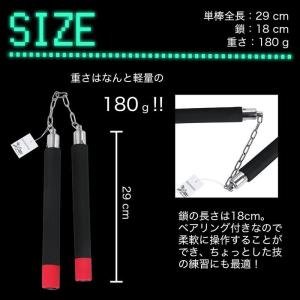 ブルース・リー モデル ヌンチャク 初心者 練...の詳細画像4