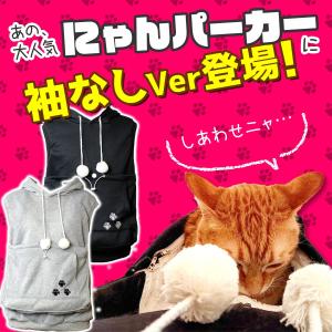 にゃんこ ポケット パーカー 猫 犬 小動物 ペット用品