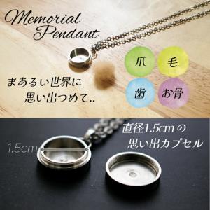 ペット 遺骨 アクセサリー ペンダント メモリ...の詳細画像2