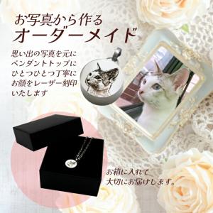 ペット 遺骨 アクセサリー ペンダント メモリ...の詳細画像3