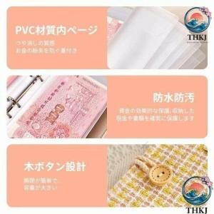 お金管理バインダー 貯金ファイル 家計簿 袋分...の詳細画像4