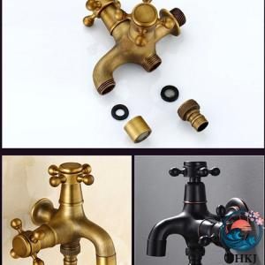洗濯機用 蛇口 双口水栓 分岐 洗濯機用双口水...の詳細画像3