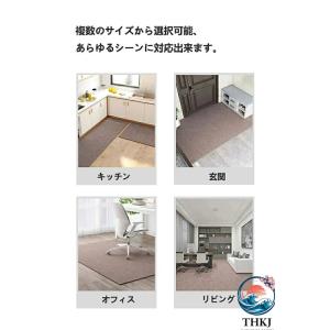 チェアマット 大判 防音 ラグマット カーペッ...の詳細画像3