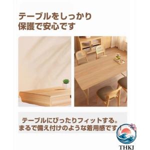 テーブルクロス 木目 北欧 厚さ1.7mm お...の詳細画像1