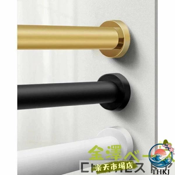 新発売 突っ張り棒 強力 カーテン おしゃれ つっぱり棒 アイアン 伸縮 棚 DIY アンティーク ...
