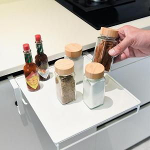 折りたたみカウンタートップラック キッチン吊り...の詳細画像1