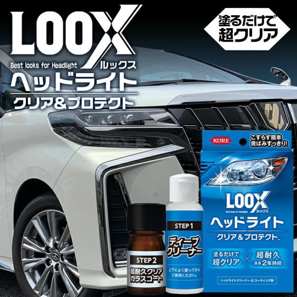 LOOX コーティング剤 車 ヘッドライト クリア ＆ プロテクト ルックス コーティング剤 ヘッド...