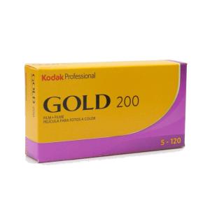 コダック プロフェッショナル ゴールド 200 (Kodak GOLD) 120 5本パック (ブローニー)