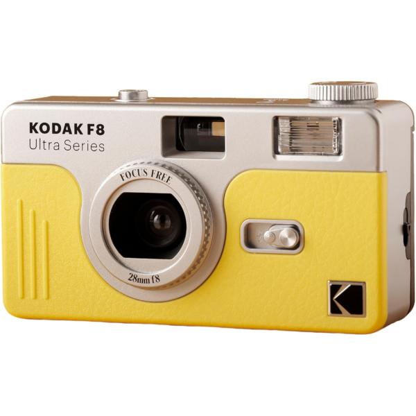 コダック フィルムカメラ ULTRA F8 ライトイエロー (Kodak) フィルム1本付き(kod...