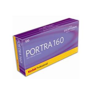 使用期限2024年10月 コダック プロフェッショナル ポートラ  (kodak PORTRA) 160 フィルム 120 5本入り(ブローニー)