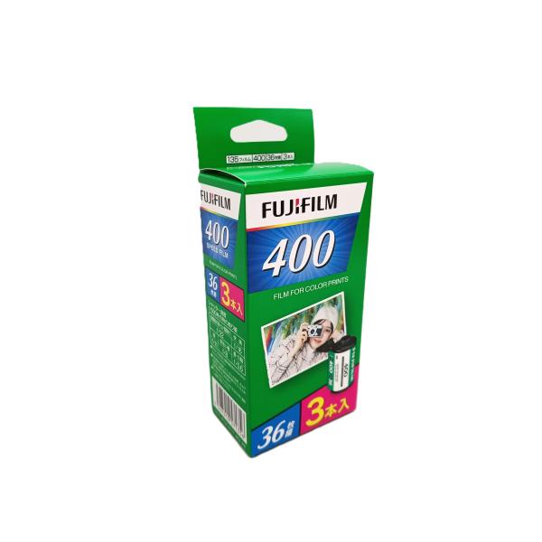 富士フイルム FUJIFILM 400 36枚撮り 3本パック(35mmカラーネガフィルム 135 ...