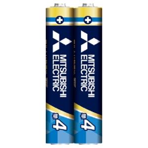 メール便発送(30パックまで送料0円)三菱 アルカリ乾電池 LR03EXR/2S【単4形2本入り】ブ...