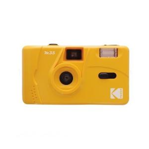 コダック KODAK M35 フィルムカメラ イエロー 【簡単操作、フラッシュ内蔵】