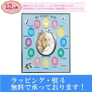 何個でも送料770円★まとめ買いにはお得です★LADONNA ラドンナ ベビー 成長記録フレーム MB21-130-BL ブルー ★メーカー倉庫より商品手配　品質管理万全★