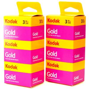 【6本セット】コダック GOLD 200-36枚撮 ＜135/35mmネガカラーフィルム＞ ISO感度200 CAT 188-0806★0041771880804｜photoland