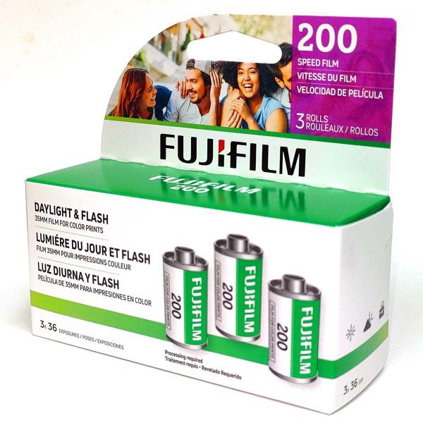 2025-12期限【3本入】FUJIFILM 200-36枚撮 富士フイルム カラーネガフィルム I...