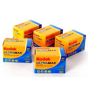 【5本】ULTRA MAX 400-24枚撮 Kodak カラーネガフィルム ISO感度400 135/35mm★コダック CAT603-4029 0086806034029｜photoland