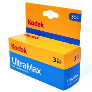 【3本入】ULTRA MAX 400-24枚撮 Kodak カラーネガフィルム ISO感度400 135/35mm★コダック CAT603-4052 0086806034050｜photoland