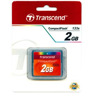 CF【2GB】コンパクトフラッシュ トランセンド TS2GCF133 133倍速★Transcend メディアケース付 0760557810315｜photoland