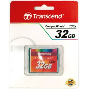 CF【32GB】コンパクトフラッシュ トランセンド TS32GCF133 133x TYPEI★Transcend メディアケース付 0760557811732｜photoland