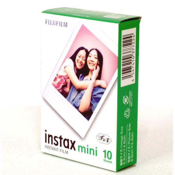 【10枚入】チェキ用フィルム ホワイトフレーム INSTAX MINI JP1 インスタックス・ミニ...