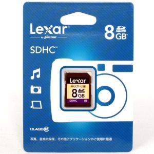 SDHCカード【8GB】CLASS10 レキサー・メディア Lexar HSB01438★スタンダード 4960759174352 新品｜photoland