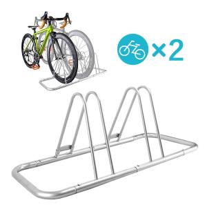2台用自転車スタンド NinoLite 直角 又は 斜め収納でスペース節約！バイクスタンド