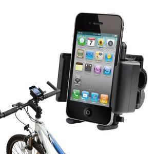 定形外 【B061】自転車用 スマホホルダー モバイルホルダー / ロードバイク マウンテンバイク 等のハンドルバーへ簡単取り付け！