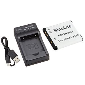 ニコン（Nikon） 【互換品】 MH-66 EN-EL19 Nikon 互換 USB 充電器