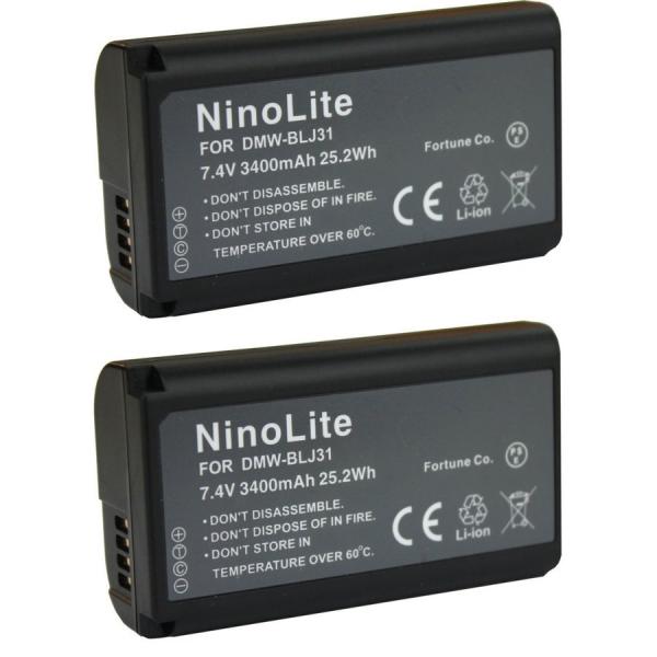 パナソニック Panasonic DMW-BLJ31 互換バッテリー 2個セット