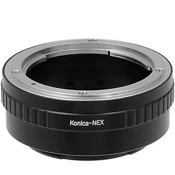 Konica-NEX レンズアダプター Konica AR マウントレンズ を ソニーNEX に装着...