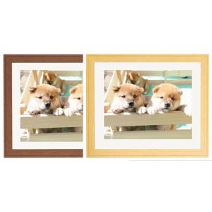 フォトフレーム サイズ 六つ切り 6切り 六切 YM-3 フジカラー 額縁