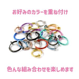 イヤーカフ フェイクピアス 両耳セット 金属ア...の詳細画像4