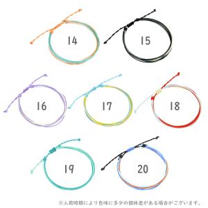 アンクレット ブレスレット ワックス コード ...の詳細画像5