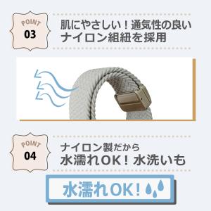 アップルウォッチ バンド ナイロン Apple...の詳細画像3