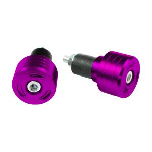 アルミ バーエンド M6 P1.0 汎用 左右 セット 16mm パープル モンキー ゴリラ エイプ ハンドル グリップ バイク｜PHXバイクパーツ2号店